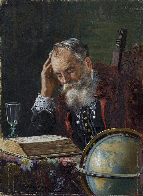 Portrait of Vasco da Gama, 1950, Oskar Freiwirth-Lützow