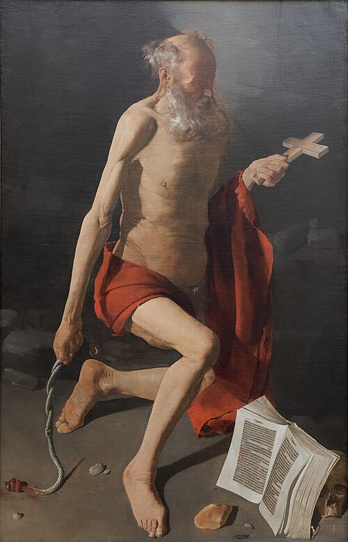 Saint Jérôme pénitent, 1620, Georges de La Tour