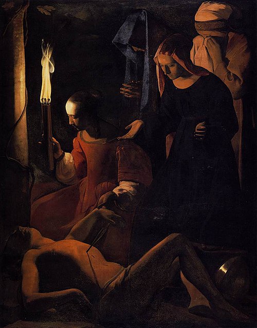 Saint Sebastian Attended by Saint Irene, 1649, Georges de La Tour