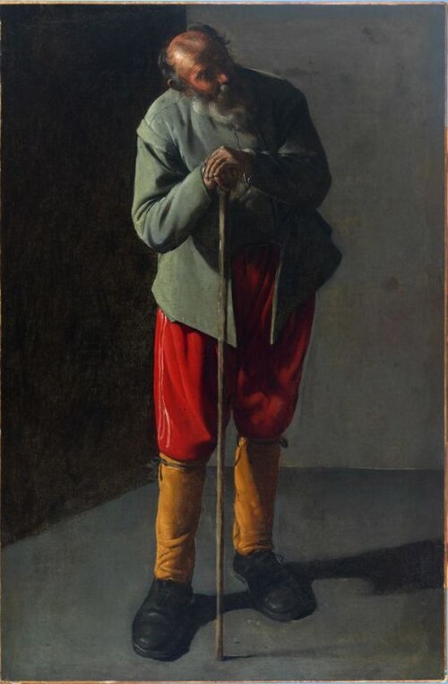 Vieillard, 1618, Georges de La Tour