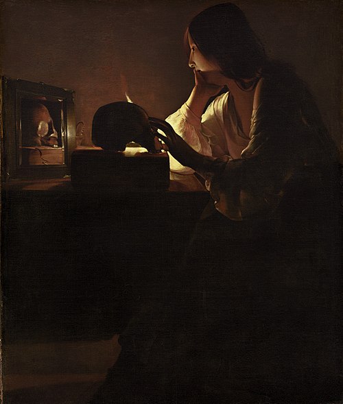 The Repentant Magdalen, 1637, Georges de La Tour