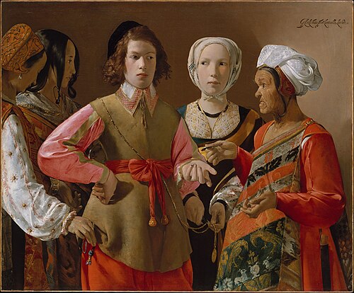 The Fortune Teller, 1630, Georges de La Tour