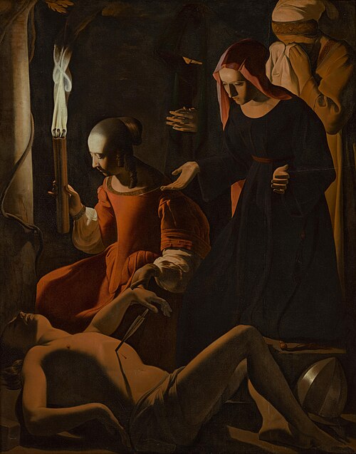Saint Sebastian tended by Saint Irene, 1634, Georges de La Tour