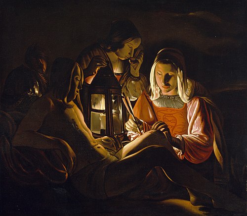 Saint Sebastian Nursed by Saint Irene, , Georges de La Tour