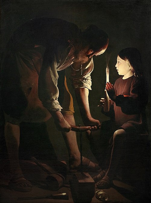 Joseph the Carpenter, 1642, Georges de La Tour