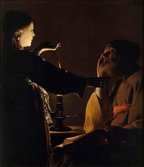 The Apparition of the Angel to St. Joseph, 1628, Georges de La Tour
