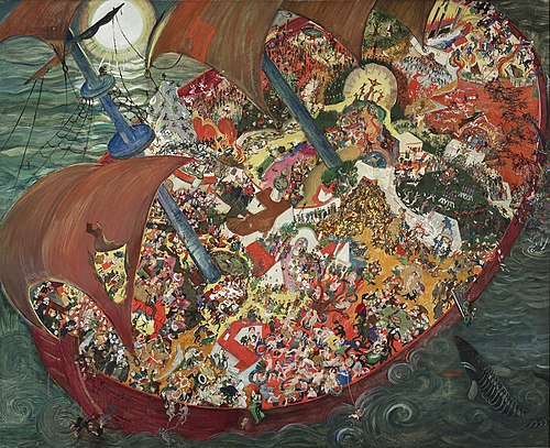 The Ship of Fools, 1922, Oskar Laske