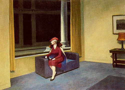 Hotel Window, 1955, Edward Hopper