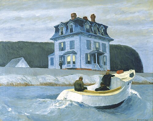 The Bootleggers, 1925, Edward Hopper