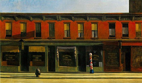 Tôt un dimanche matin, 1930, Edward Hopper