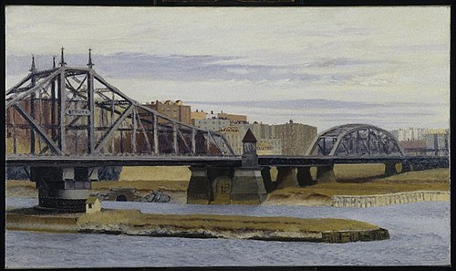 Macomb's Dam Bridge, 1935, Edward Hopper