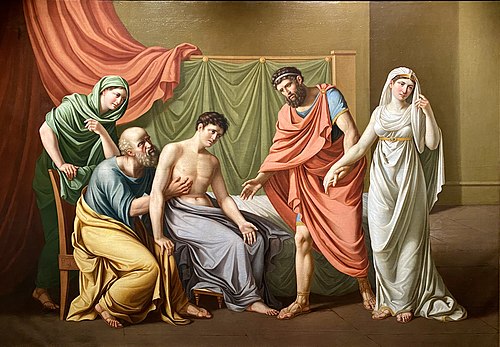 Antiochos and Stratonika, 1810, Józef Oleszkiewicz