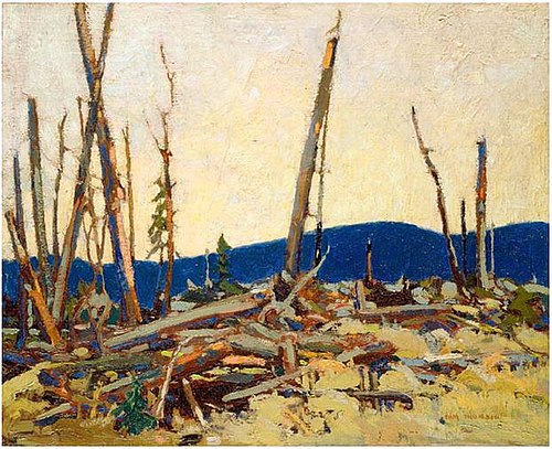 Burnt Land, 1915, Tom Thomson