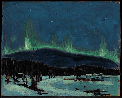 Northern Lights, 1917, Tom Thomson