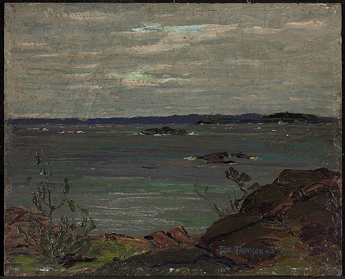 Grey Day, Giant's Tomb, 1914, Tom Thomson