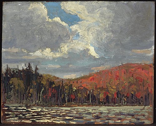 Hillside, Smoke Lake, 1914, Tom Thomson