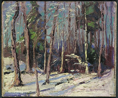 Larry Dickson's Shack, 1914, Tom Thomson