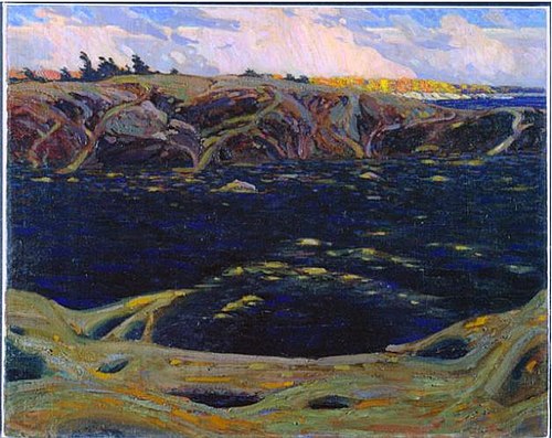 Split Rock, Georgian Bay, 1915, Tom Thomson