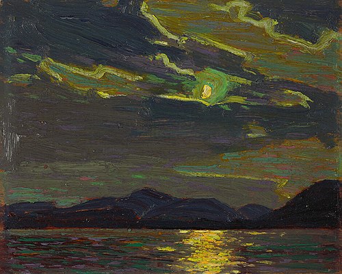 Hot Summer Moonlight, 1915, Tom Thomson