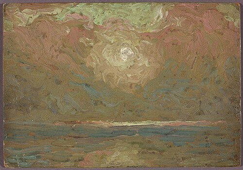 Sky ("The Light that Never Was"), 1913, Tom Thomson