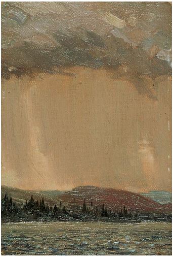 Canoe Lake, 1913, Tom Thomson