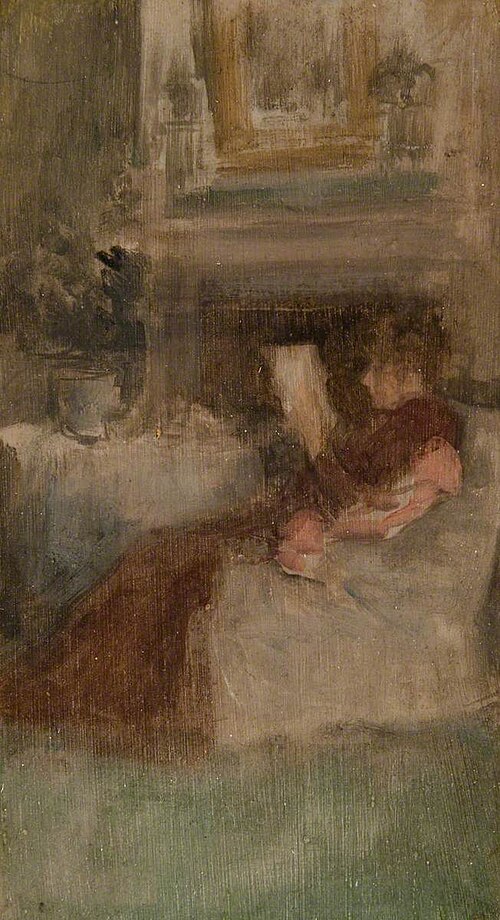 Miss Ethel Philip Reading, 1894, James Abbott McNeill Whistler