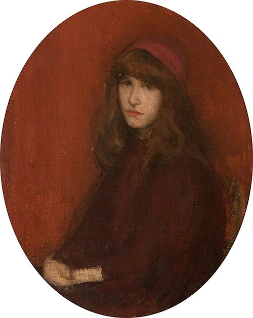 "Lillie: An Oval" after 1896, 1897, James Abbott McNeill Whistler