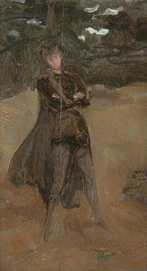 Note in Green and Brown: Orlando at Coombe, 1885, James Abbott McNeill Whistler