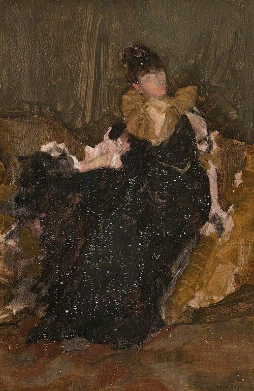 The Gold Ruff, 1883, James Abbott McNeill Whistler