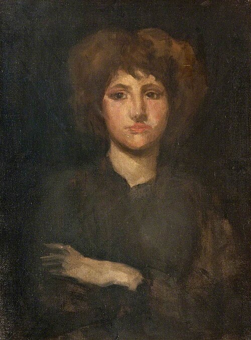 Portrait Study of Lily Pettigrew, 1895, James Abbott McNeill Whistler
