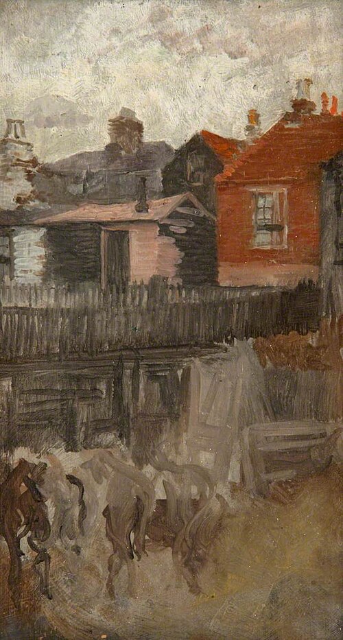La Petite Maison rouge c.1881, 1883, James Abbott McNeill Whistler