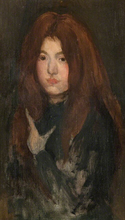 La Toison rouge, 1899, James Abbott McNeill Whistler
