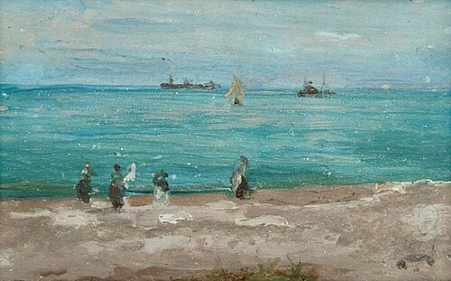 The Sea, Brittany, 1888, James Abbott McNeill Whistler