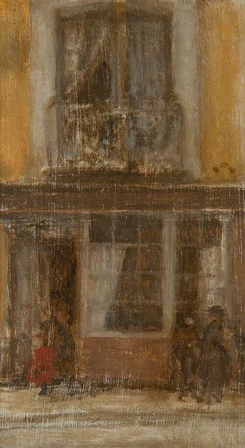 La Blanchisseuse, Dieppe, 1899, James Abbott McNeill Whistler