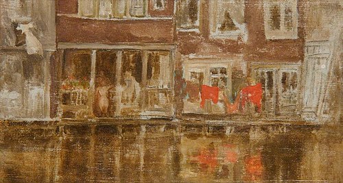 The Canal, Amsterdam, 1889, James Abbott McNeill Whistler