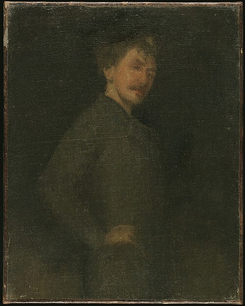 Autoportrait, 1896, James Abbott McNeill Whistler