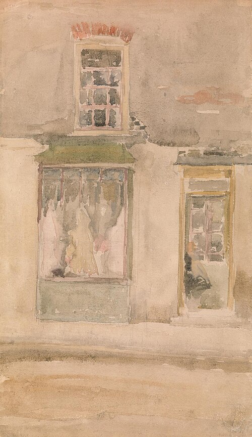 The Dressmaker's Shop, 1897, James Abbott McNeill Whistler
