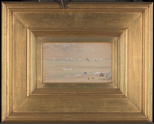 Green and White - Dieppe, 1885, James Abbott McNeill Whistler