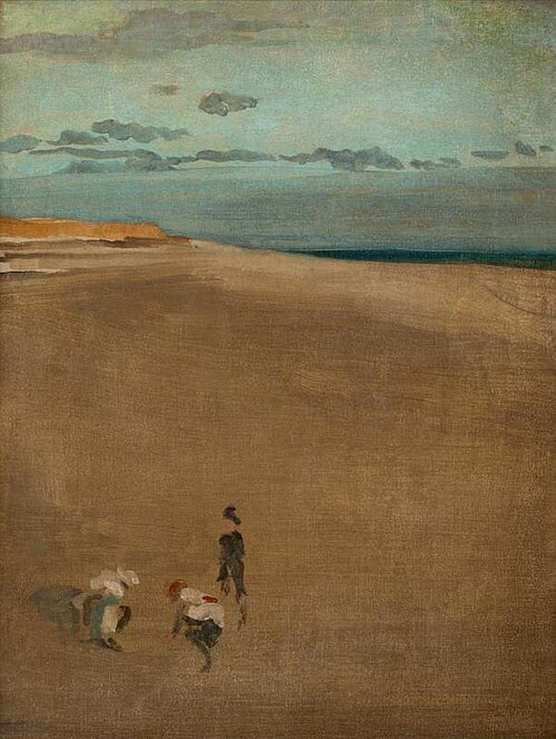 The Beach at Selsey Bill, 1865, James Abbott McNeill Whistler