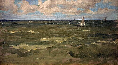 Blue and Silver, Dieppe, 1882, James Abbott McNeill Whistler