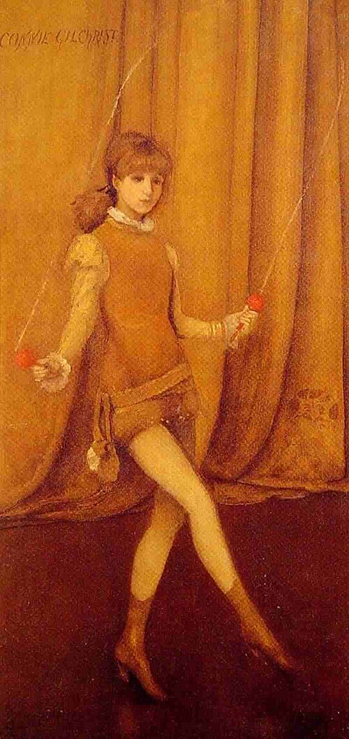 Harmony in Yellow and Gold, 1873, James Abbott McNeill Whistler