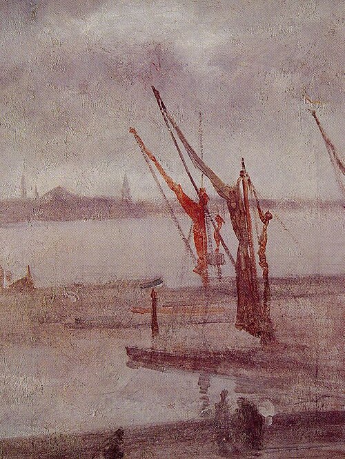Chelsea Wharf Grey and Silver, 1875, James Abbott McNeill Whistler