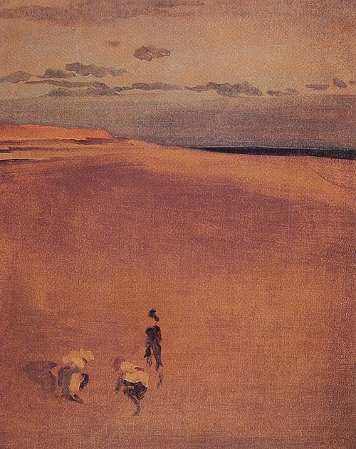 The Beach at Selsey Bill, 1865, James Abbott McNeill Whistler
