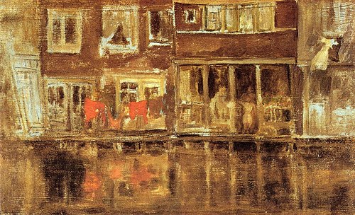 The Canal, Amsterdam, 1889, James Abbott McNeill Whistler