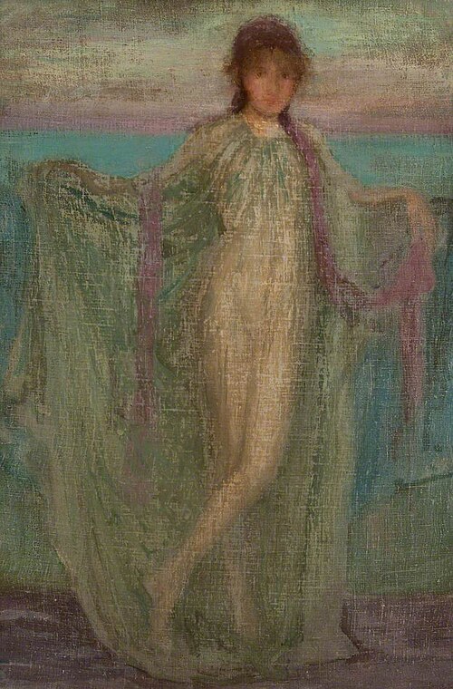 Annabel Lee (painting), 1880, James Abbott McNeill Whistler