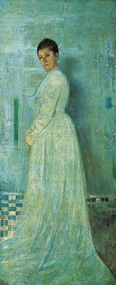 Harmony in White and Blue, , James Abbott McNeill Whistler
