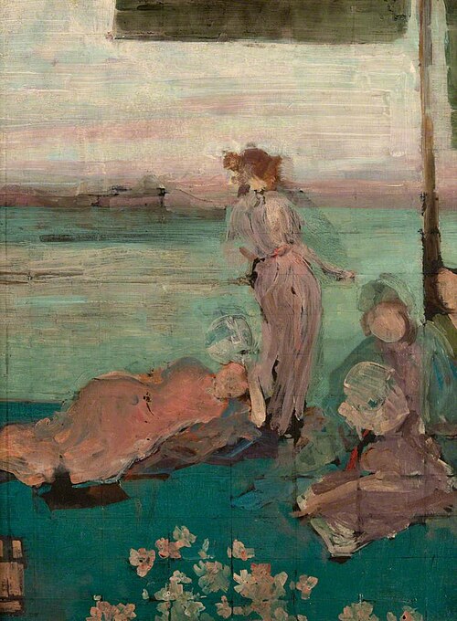 Sketch for 'The Balcony', 1868, James Abbott McNeill Whistler