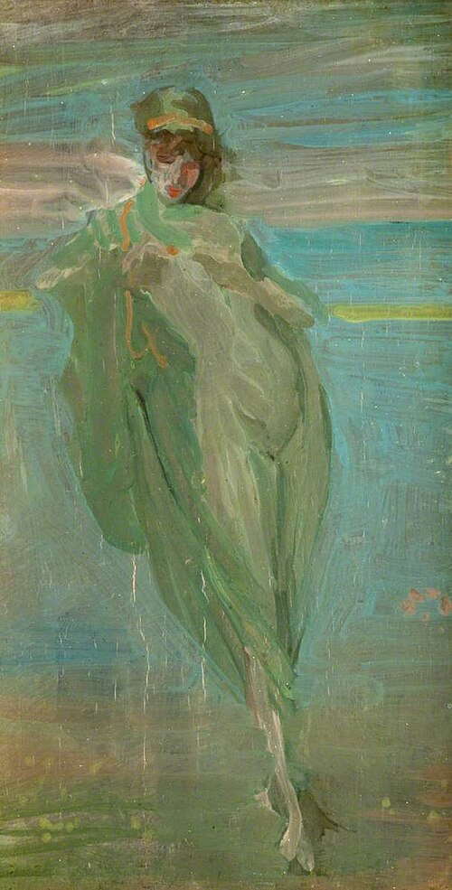 Sketch for 'Annabel Lee', 1869, James Abbott McNeill Whistler