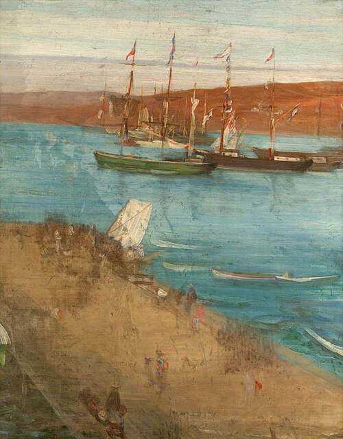 The Morning after the Revolution: Valparaiso, 1866, James Abbott McNeill Whistler