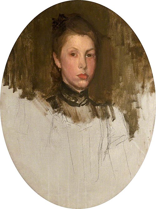 A Paris Model, 1897, James Abbott McNeill Whistler